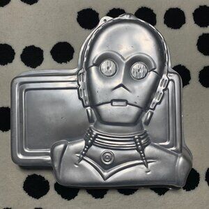 Vintage 1983 Star Wars C-3PO Wilton Cake Pan 502-2197 Retro Party Baking Mold